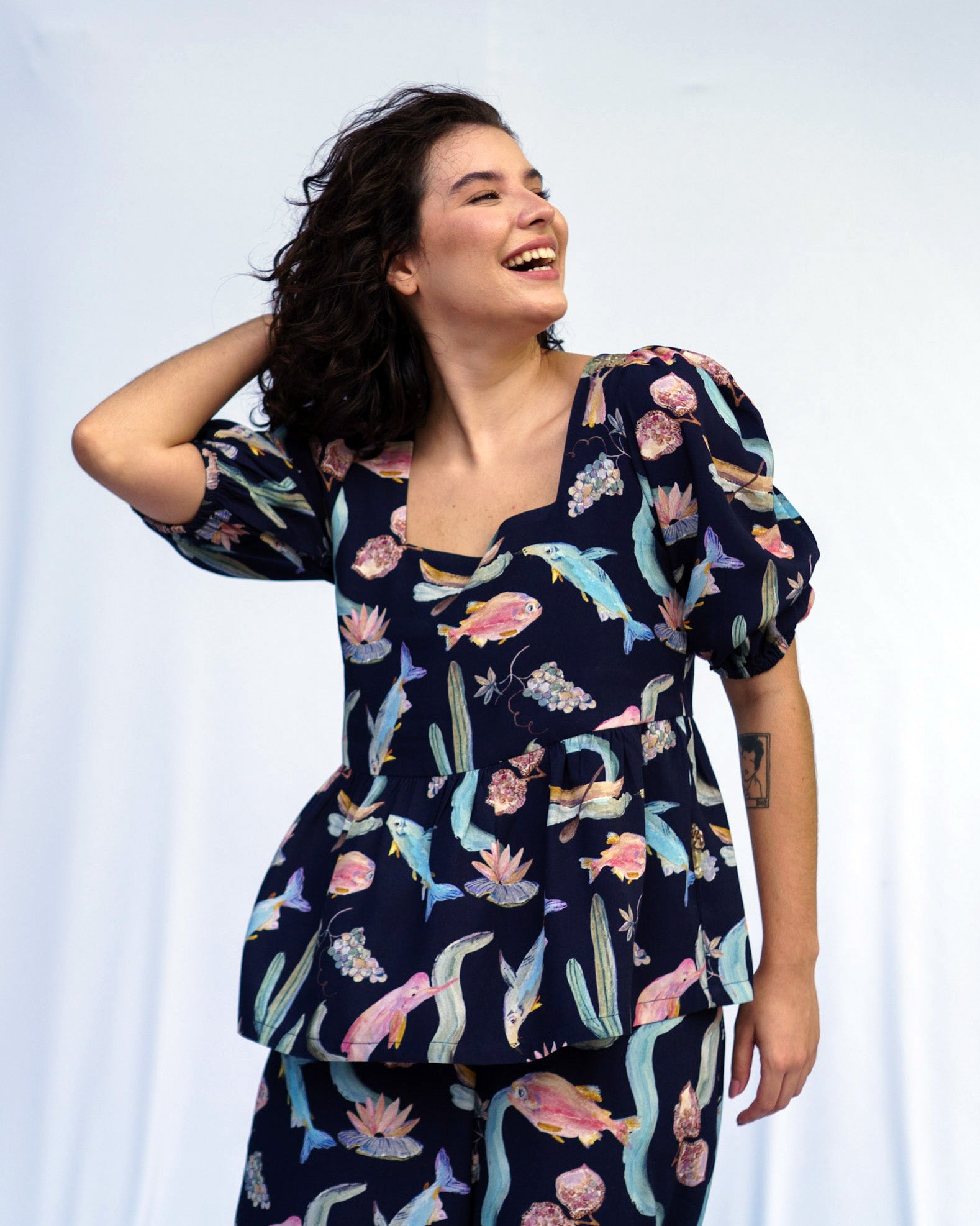 Blusa Babados Belezas do Rio