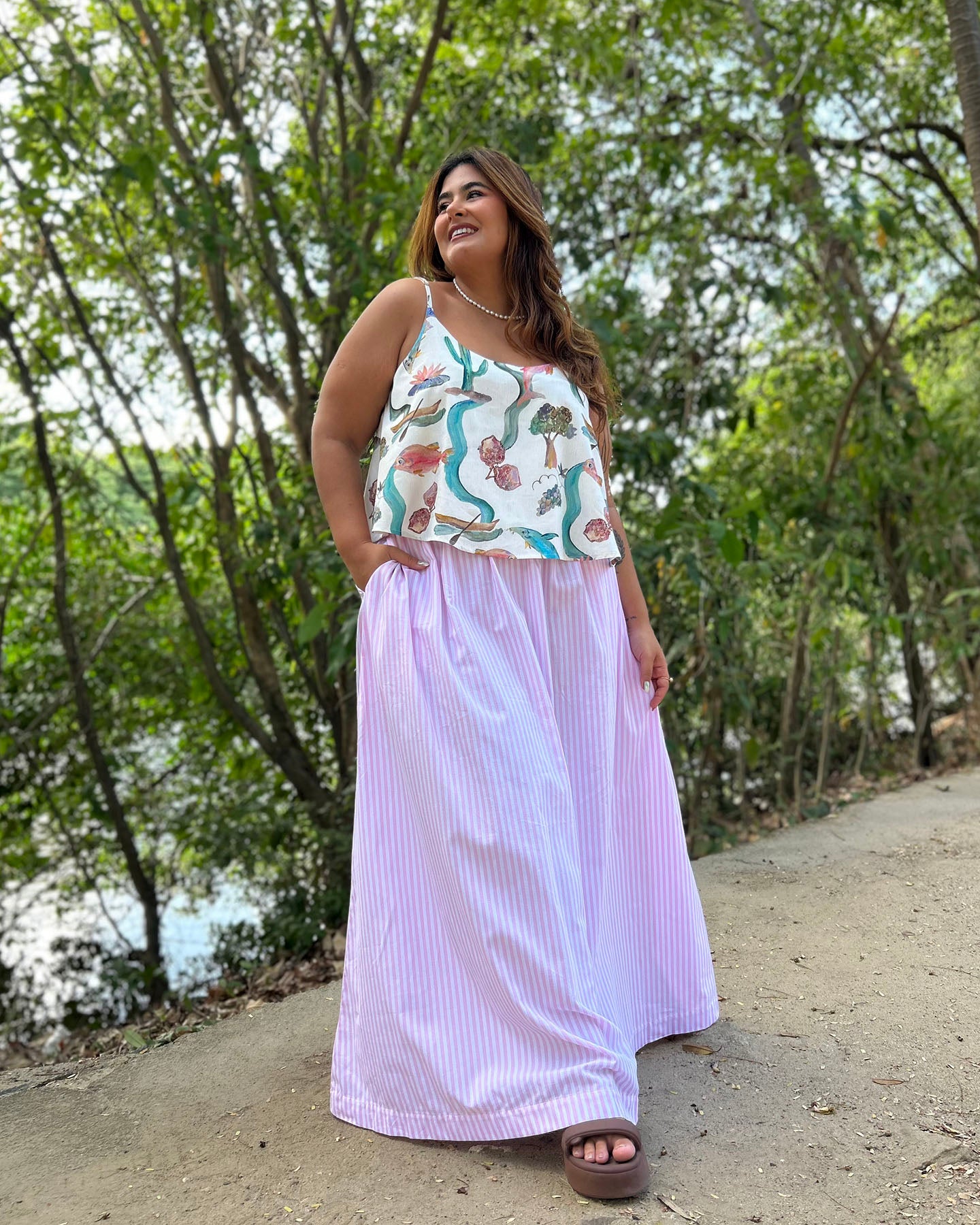 Blusa Alcinha Belezas do Rio - Off White