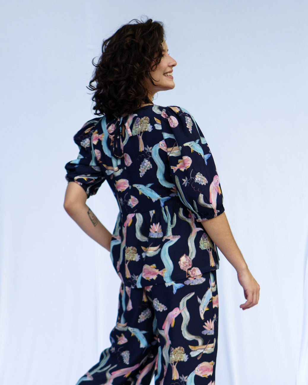 Blusa Babados Belezas do Rio