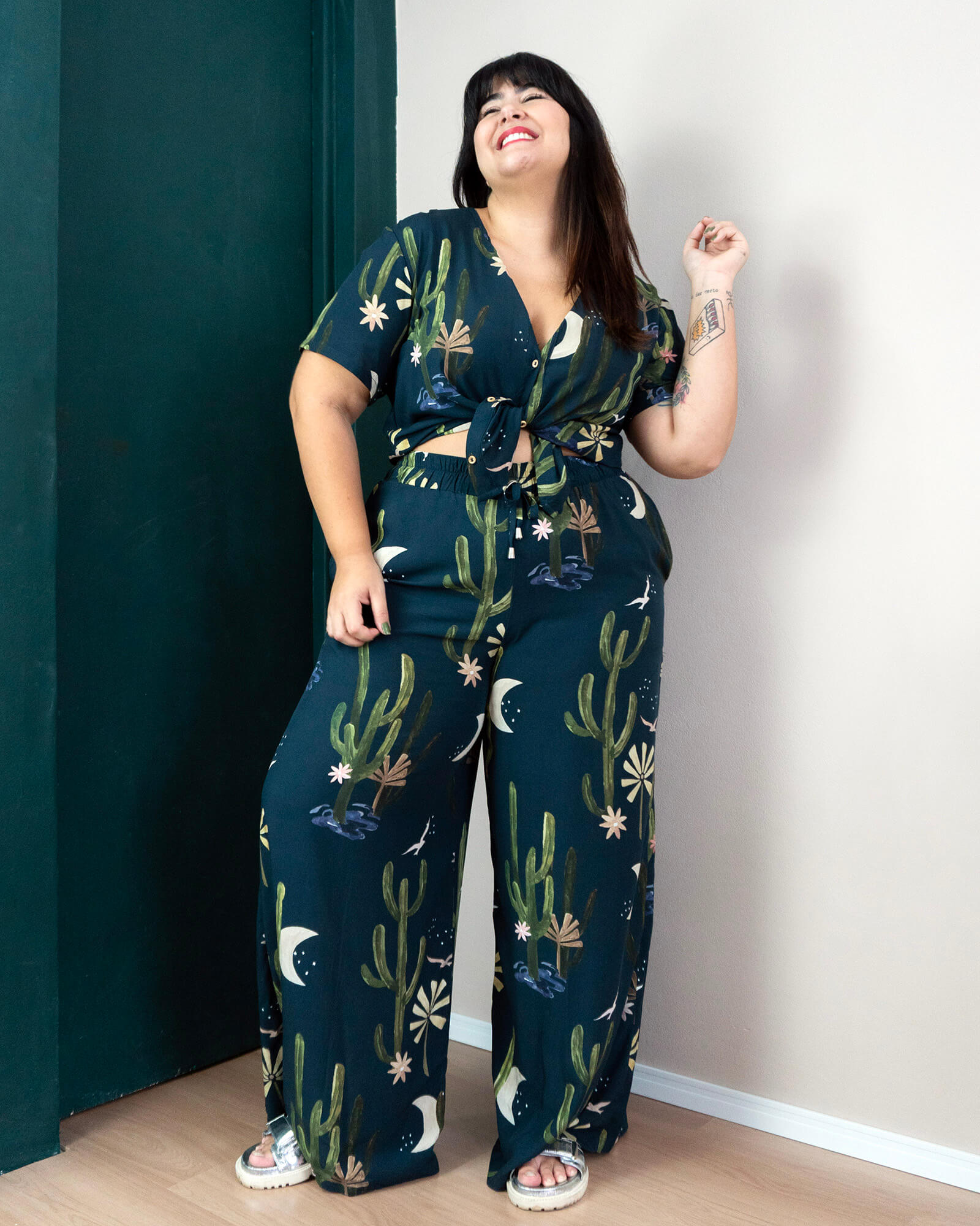 Blusa de Botão Luar do Sertão