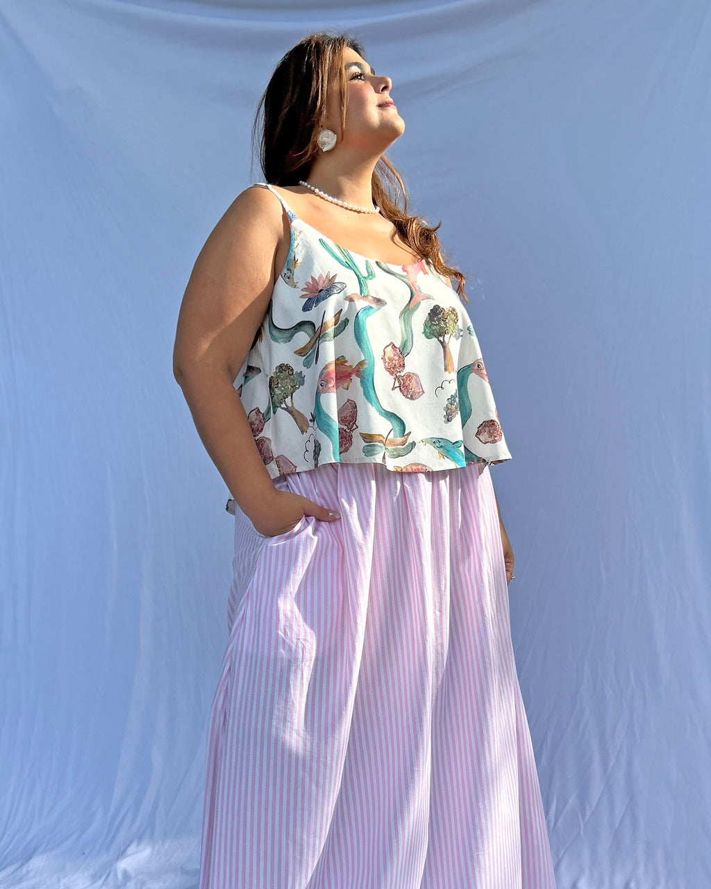 Blusa Alcinha Belezas do Rio - Off White