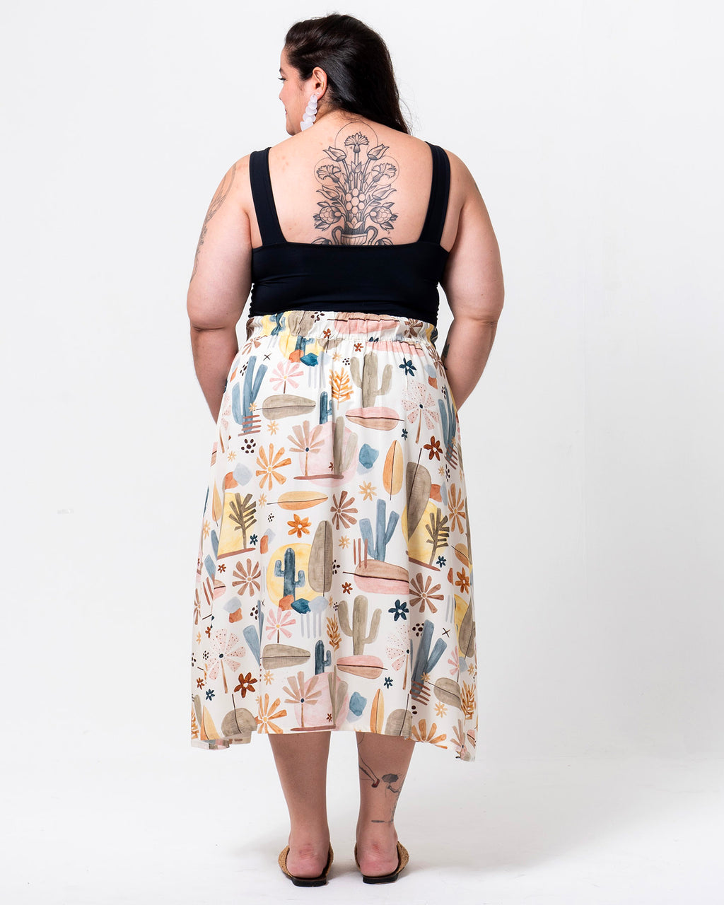 Top Reto Preto - Lado único