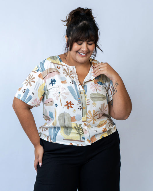 Blusa de Botão Terramor