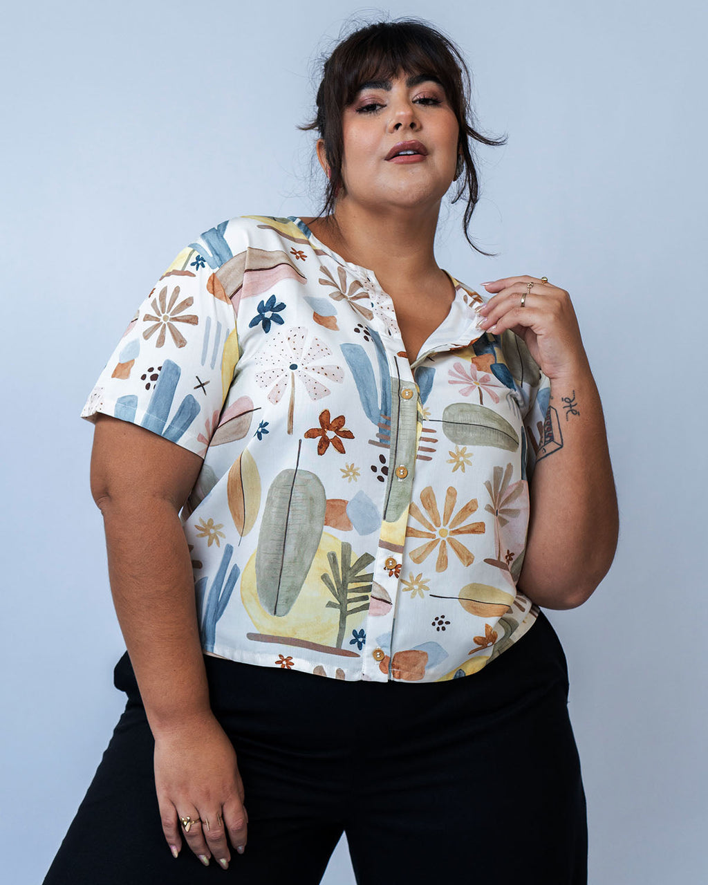 Blusa de Botão Terramor