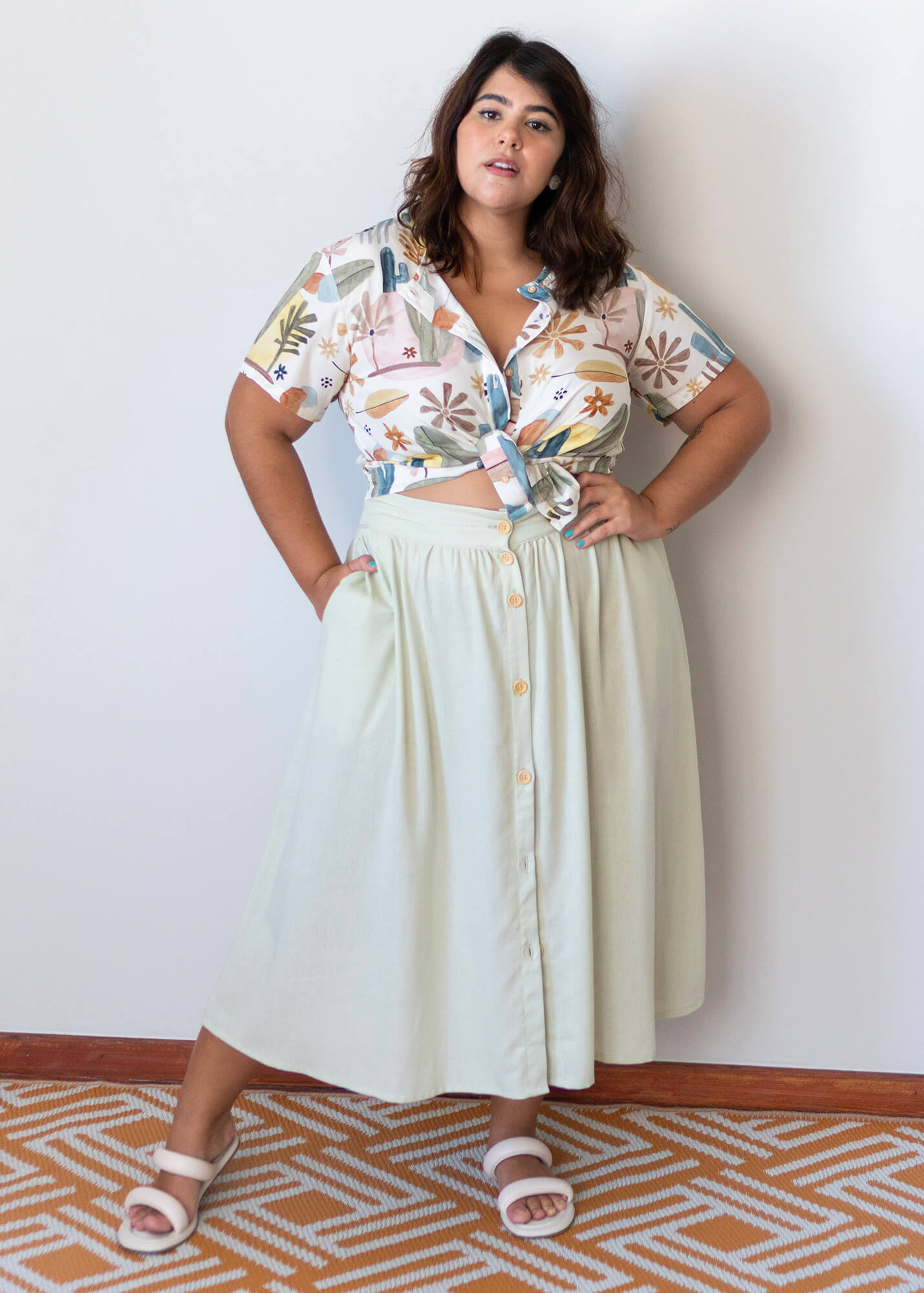 Blusa de Botão Terramor