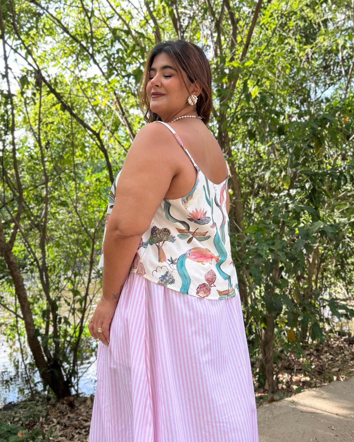 Blusa Alcinha Belezas do Rio - Off White